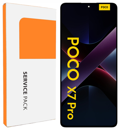 Oryginał Zila do Xiaomi Poco X7 Pro Wyświetlacz LCD Dotyk