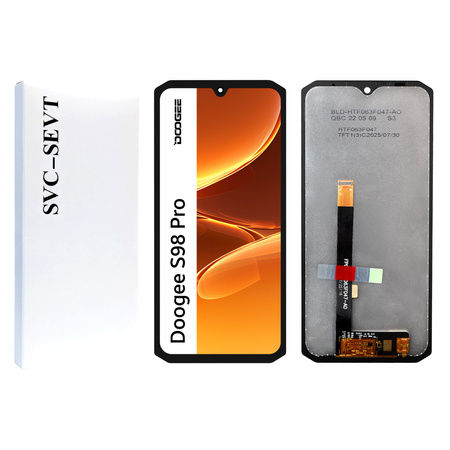 Wyświetlacz do Doogee S98 Pro Ekran LCD Oryginał Zila
