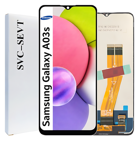 Wyświetlacz do Samsung Galaxy A03s Ekran LCD Oryginał Zila SM-A037F 160mm