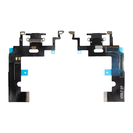 Taśma Ładowania do Apple iPhone XR USB Lightning Czarne Złącze