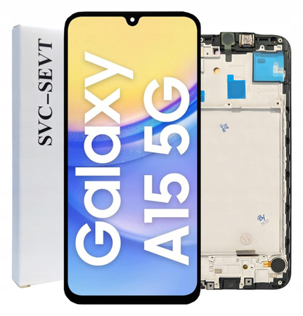 Wyświetlacz do Samsung Galaxy A15 5G Ekran LCD Ramka Oryginał Zila SM-A156B