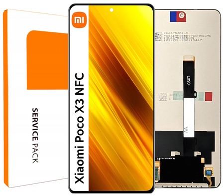 Wyświetlacz do Xiaomi Poco X3 NFC Ekran LCD Oryginał Zila M2007J20CG