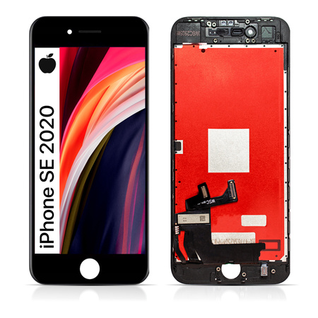 Wyświetlacz do iPhone SE 2020 Ekran LCD Czarny A2275 A2296