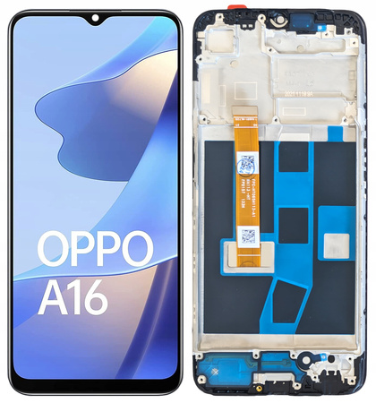 WYŚWIETLACZ EKRAN LCD DO OPPO A16 RAMKA