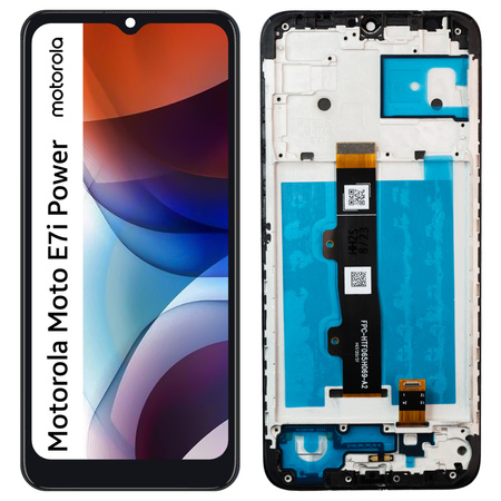 Wyświetlacz do Motorola Moto E7i Power Ekran LCD Ramka XT2097-13