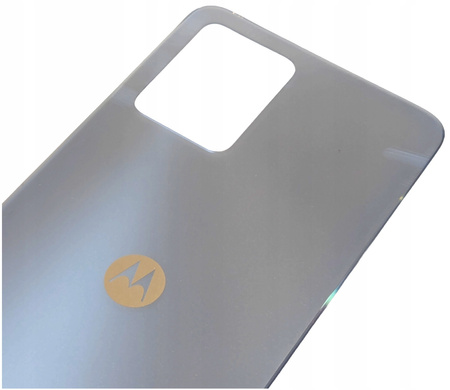 ORYGINAŁ KLAPKA TYLNA BATERII OBUDOWA TYŁ DO MOTOROLA G53 SREBRNY XT2335-2