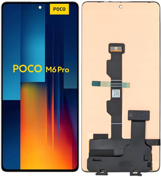 Wyświetlacz do Xiaomi Poco M6 Pro 4G Ekran LCD Oryginał Zila 2312FPCA6G