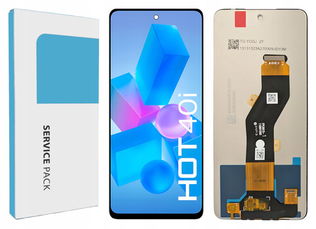 Wyświetlacz do Infinix Hot 40i Ekran LCD Oryginał Zila X6528B