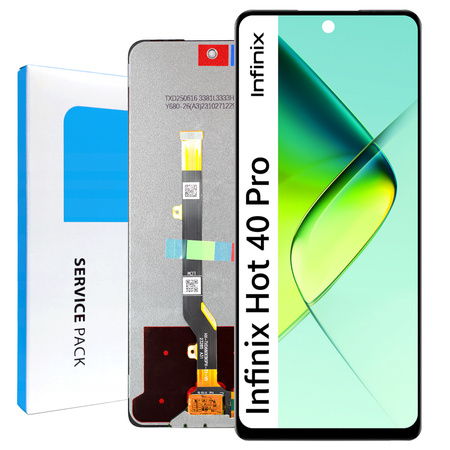 Wyświetlacz do Infinix Hot 40 Pro Ekran LCD Oryginał Zila X6837