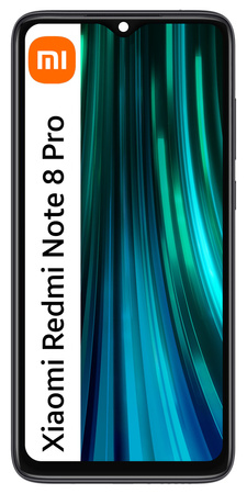 Wyświetlacz do Xiaomi Redmi Note 8 Pro Ekran LCD Ramka Czarna M1906G7I