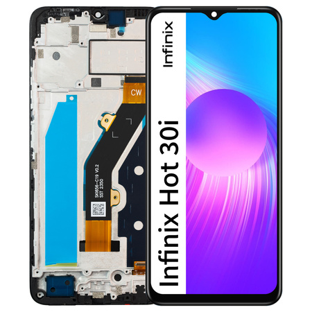 Wyświetlacz do Infinix Hot 30i Ekran LCD Ramka X669 X669D