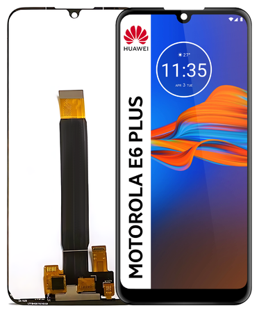 Wyświetlacz do Motorola Moto E6 Plus Ekran LCD PAGA0004 PAGA0004IN