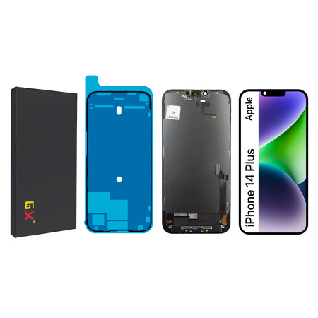 Wyświetlacz do iPhone 14 Plus Ekran LCD GX OLED A2886 A2632 +Uszczelka