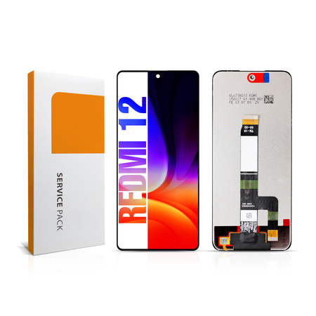 Wyświetlacz do Xiaomi Redmi 12 Ekran LCD Oryginał Zila 23053RN02A
