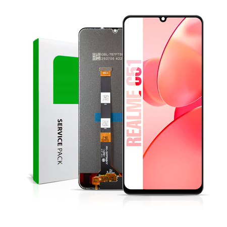 Wyświetlacz do Realme C51 Ekran LCD Oryginał Zila RMX3830
