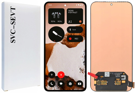 Oryginał Zila do Nothing Phone 2 Pro Wyświetlacz LCD Dotyk