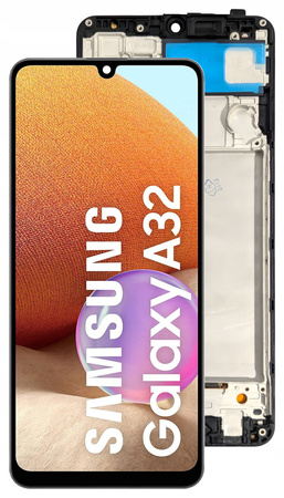 WYŚWIETLACZ EKRAN LCD DO SAMSUNG A32 4G OLED DUŻA POWIERZCHNIA EKRANU RAMKA