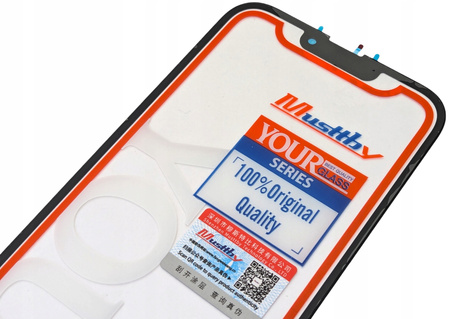 ORYGINAŁ SZYBA SZKŁO WYŚWIETLACZA KLEJ OCA DO IPHONE 13 PRO MAX MUSTTBY