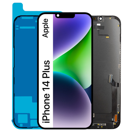 Wyświetlacz do iPhone 14 Plus Ekran LCD GX OLED A2886 A2632 +Uszczelka