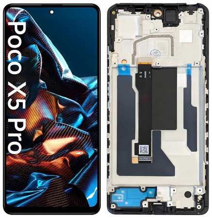 WYŚWIETLACZ EKRAN LCD SZYBKA DOTYK DO XIAOMI POCO X5 PRO INCELL RAMKA