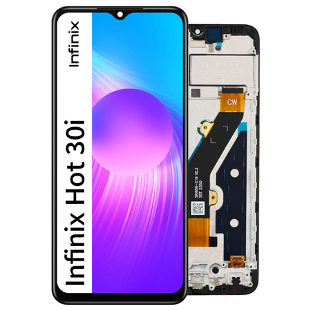 Wyświetlacz do Infinix Hot 30i Ekran LCD Ramka X669 X669D
