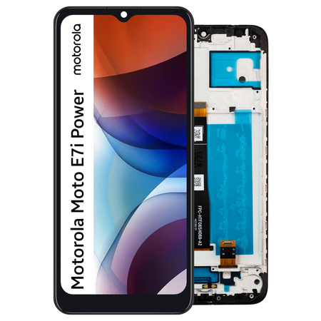 Wyświetlacz do Motorola Moto E7i Power Ekran LCD Ramka XT2097-13