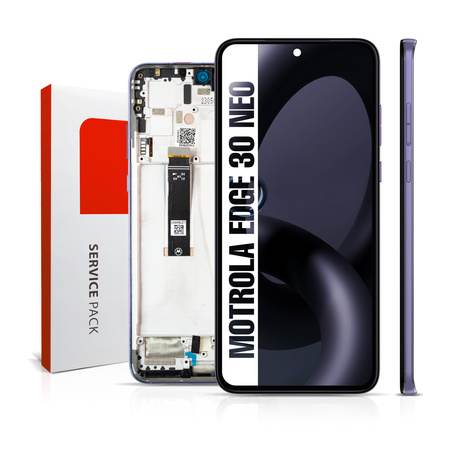 Wyświetlacz do Motorola Edge 30 Neo Ekran LCD Ramka Oryginał Zila XT2245-1