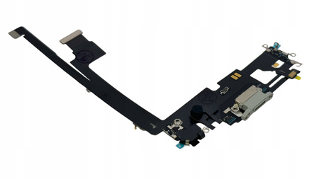 ORYGINAŁ TAŚMA ZŁĄCZE GNIAZDO ŁADOWANIA USB DO iPHONE 12 PRO MAX BIAŁY