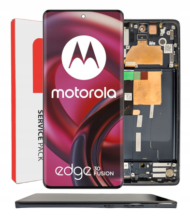 Wyświetlacz do Motorola Edge 30 Fusion Ekran LCD Ramka Oryginał Zila XT2243