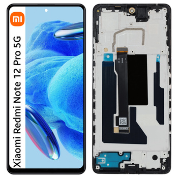 Wyświetlacz do Xiaomi Redmi Note 12 Pro 5G Ekran LCD Incell Ramka 22101316G