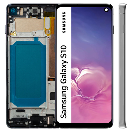 Wyświetlacz do Samsung Galaxy S10 Ekran LCD Incell Ramka Czarny SM-G973F