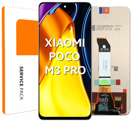 Wyświetlacz do Xiaomi Poco M3 Pro / M3 Pro 5G Ekran LCD Oryginał Zila