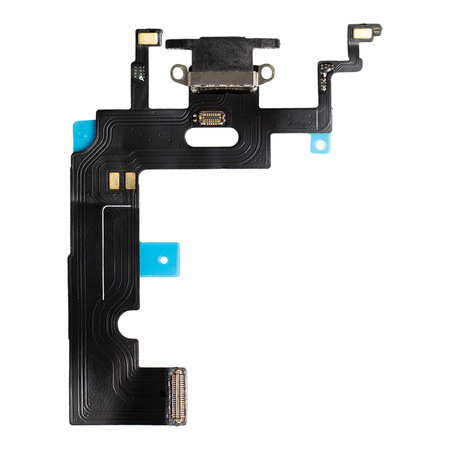 Taśma Ładowania do Apple iPhone XR USB Lightning Czarne Złącze