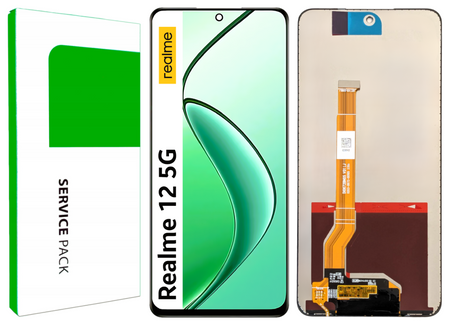 Wyświetlacz do Realme 12 5G Ekran LCD Oryginał Zila RMX3999