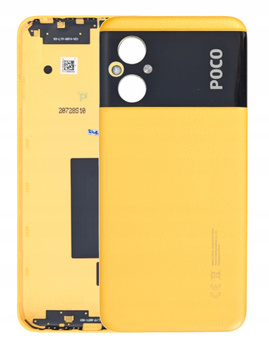 ORYGINAŁ KLAPKA TYLNA BATERII OBUDOWA TYŁ DO XIAOMI POCO M5 ŻÓŁTY