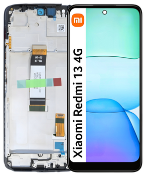 Wyświetlacz do Xiaomi Redmi 13 4G Ekran LCD Ramka 2404ARN45A 24040RN64Y