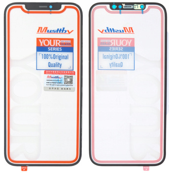 SZYBA SZKŁO WYŚWIETLACZA KLEJ OCA DO APPLE IPHONE 12 PRO MAX MUSTTBY YOUR