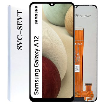 Wyświetlacz do Samsung Galaxy A12 Ekran LCD Oryginał Zila SM-A125F