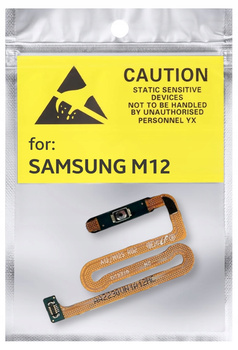 ORYGINAŁ TAŚMA PRZYCISK POWER CZYTNIK LINII DO SAMSUNG GALAXY M12 CZARNY