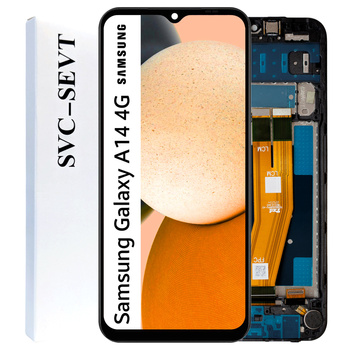 Wyświetlacz do Samsung Galaxy A14 4G Ekran LCD Ramka Oryginał Zila SM-A145R