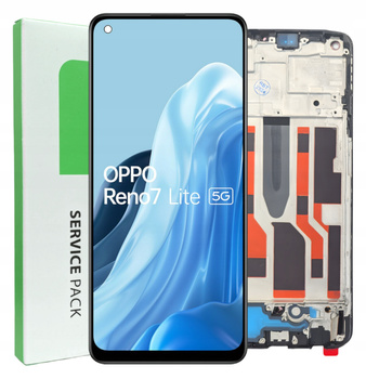 Wyświetlacz do Oppo Reno7 Lite Ekran LCD Ramka Oryginał Zila CPH2343