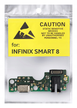 ORYGINAŁ PŁYTKA GNIAZDO ŁADOWANIA USB DO INFINIX SMART 8 X6525 X6525D