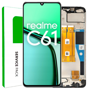 Wyświetlacz do Realme C61 Ekran LCD Ramka Oryginał Zila RMX3939 RMX3930