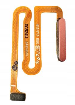 TAŚMA PRZYCISK POWER CZYTNIK LINII PAPILARNYCH DO SAMSUNG M13 POMARAŃCZOWY