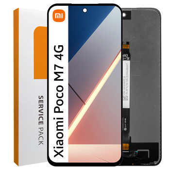 Wyświetlacz do Xiaomi Poco M7 4G Ekran LCD Oryginał Zila 25062PC34E