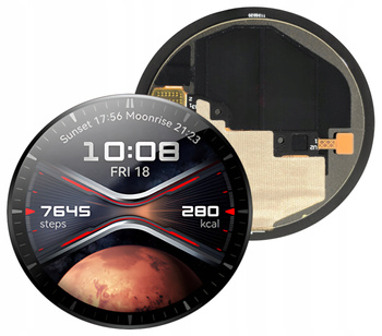 Oryginał Wyświetlacz do Huawei Watch GT4 Pro 48 mm LCD MDS-AL00 MDS-AL10