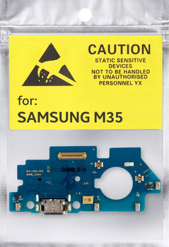 ORYGINAŁ PŁYTKA GNIAZDO ŁADOWANIA USB DO SAMSUNG GALAXY M35 SM-M356B
