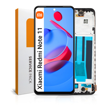 Wyświetlacz do Xiaomi Redmi Note 11 5G Ekran LCD Ramka Oryginał Zila