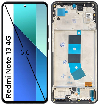 Wyświetlacz do Xiaomi Redmi Note 13 4G Ekran LCD Ramka Oryginał Zila