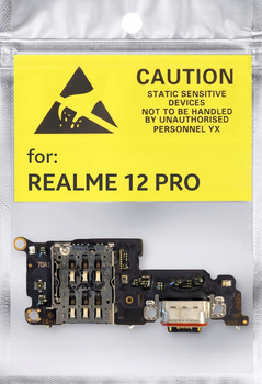 ORYGINAŁ PŁYTKA GNIAZDO ŁADOWANIA USB ZŁĄCZE DO REALME 12 PRO RMX3842